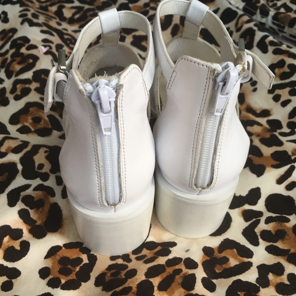 ✨Jeffrey Campbell✨Cut-out Boots Melina White 36 - Picture 3 of 8